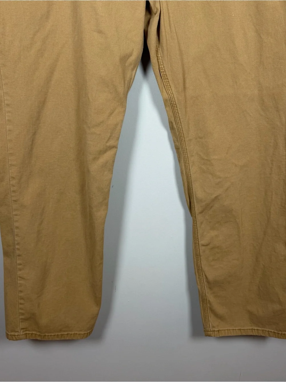 Carhartt Relaxed Straight Rigby Pant Hickory Brown Cotton Work Size 42x32